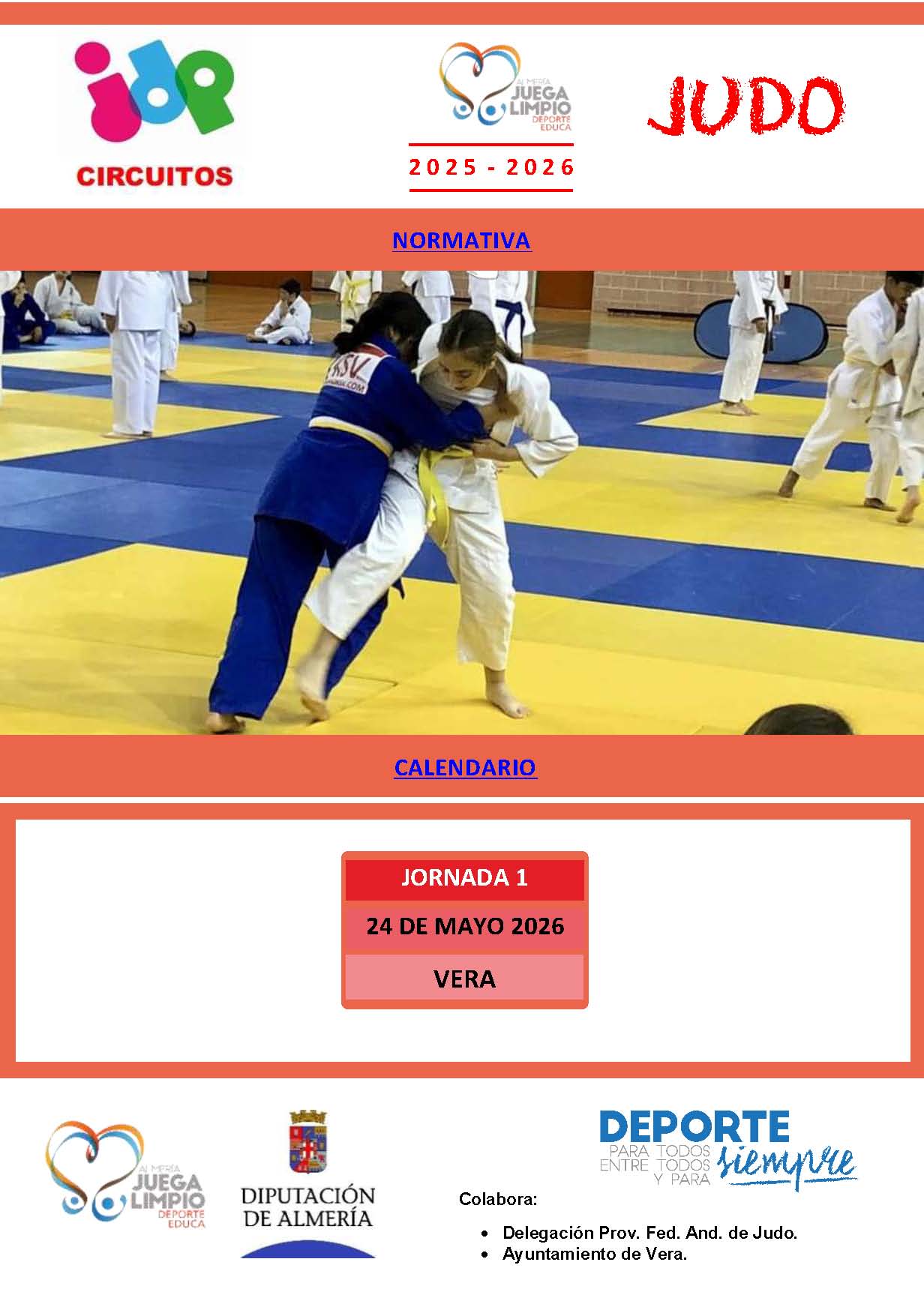 Circuito de Promoción de Judo. Vera 24-05-2026